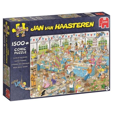 Jan van Haasteren - Backe, backe, Kuchen - 1500 Teile Puzzle, Spiele
