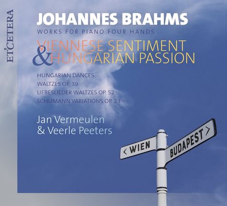 Johannes Brahms (1833-1897): Klaviermusik zu 4 Händen, CD