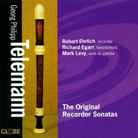 Georg Philipp Telemann (1681-1767): 8 Sonaten für Blockflöte &amp; Bc, CD