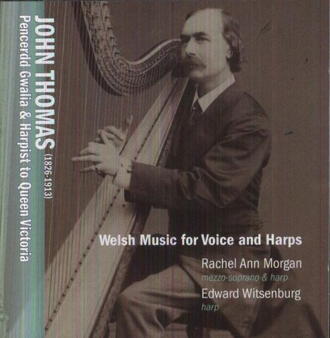John Thomas (1826-1913): Lieder &amp; Instrumentalstücke mit Harfe, CD