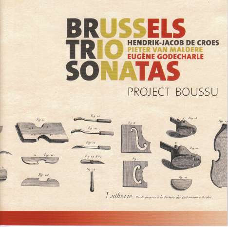 Project Boussu - Brussels Trio Sonatas, CD