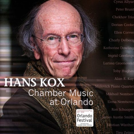 Hans Kox (geb. 1930): Kammermusik "Chamber Music at Orlando", 2 CDs