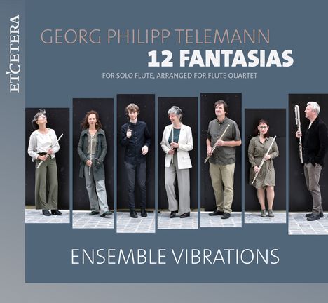 Georg Philipp Telemann (1681-1767): Fantasien für Flötenquartett Nr.1-12, CD