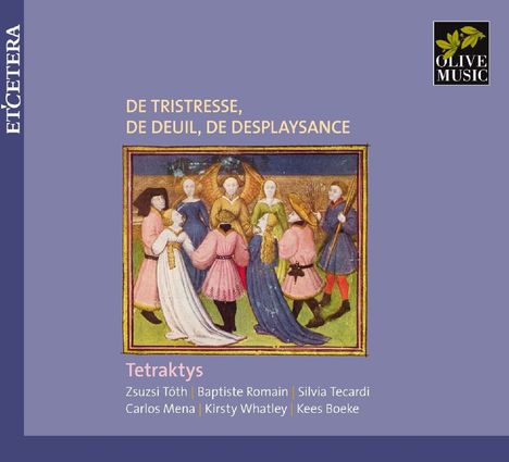 De Tristresse, De Deuil, De Desplaysance, CD