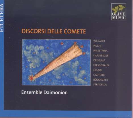 Ensemble Daimonion - Discorsi Delle Comete, CD