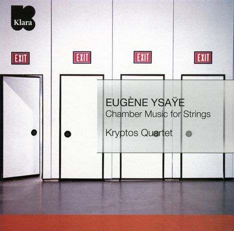 Eugene Ysaye (1858-1931): Kammermusik für Streicher, CD