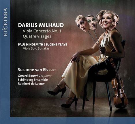 Darius Milhaud (1892-1974): Violakonzert Nr.1 op.108, CD