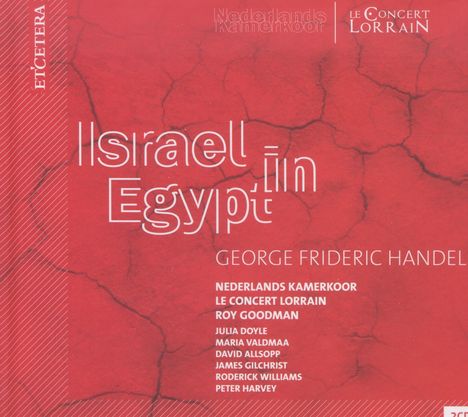 Georg Friedrich Händel (1685-1759): Israel in Egypt, 2 CDs