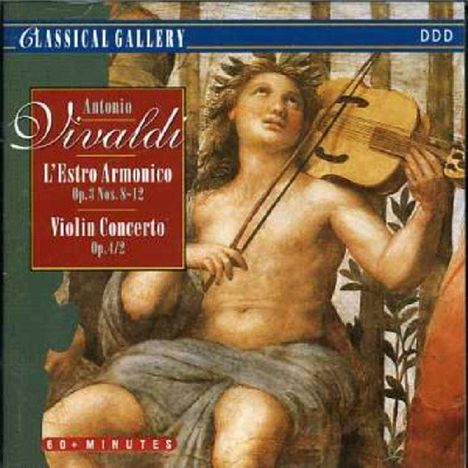Antonio Vivaldi (1678-1741): Concerti op.3 Nr.8-12, CD