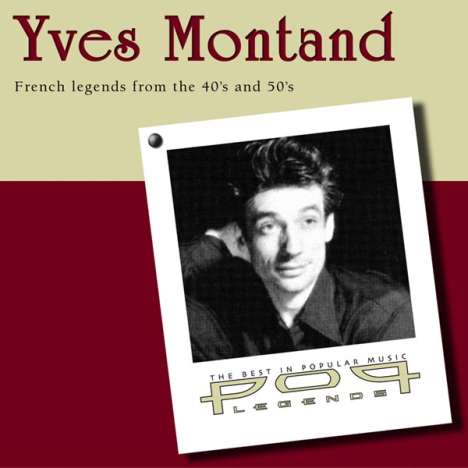 Yves Montand: Pop Legends, CD