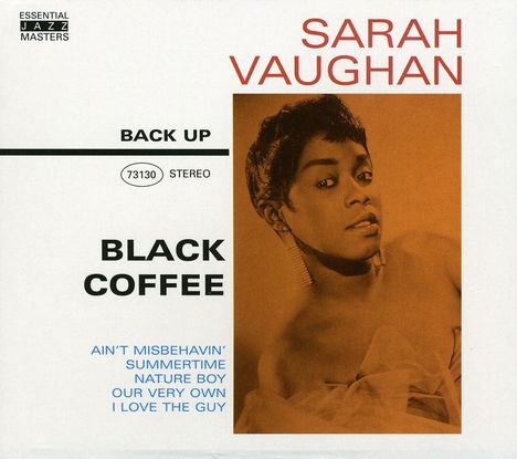 Sarah Vaughan (1924-1990): Black Coffee, CD