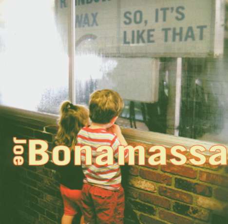Joe Bonamassa: So It's Like That, CD