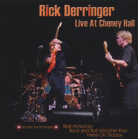 Rick Derringer: Live At Cheney Hall, CD