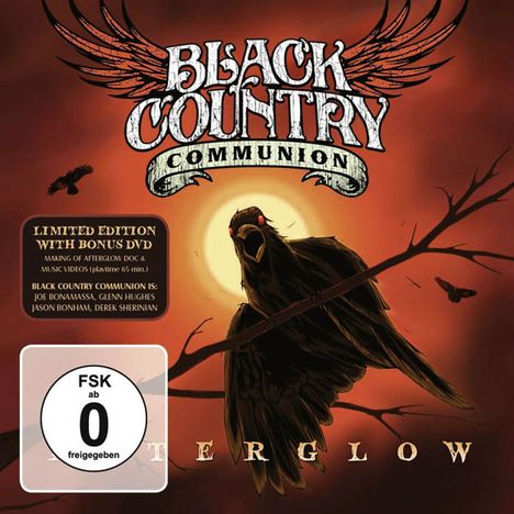 Black Country Communion: Afterglow (Limited Edition), 1 CD und 1 DVD