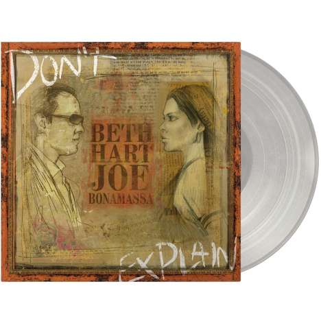 Beth Hart &amp; Joe Bonamassa: Don't Explain (180g) (Limited Edition) (Transparent Vinyl), LP