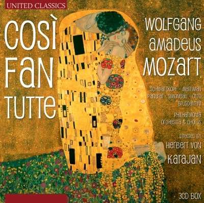 Wolfgang Amadeus Mozart (1756-1791): Cosi fan tutte, CD