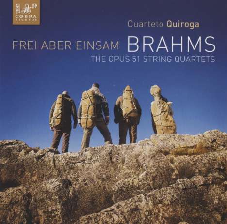 Johannes Brahms (1833-1897): Streichquartette Nr.1 &amp; 2, CD