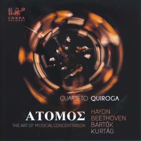 Cuarteto Quiroga - Atomos, CD