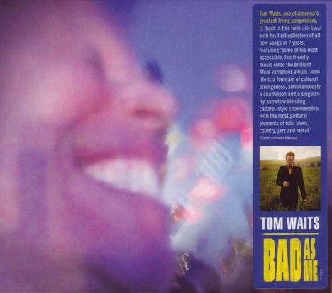 Tom Waits (geb. 1949): Bad As Me (remastered) (180g), LP