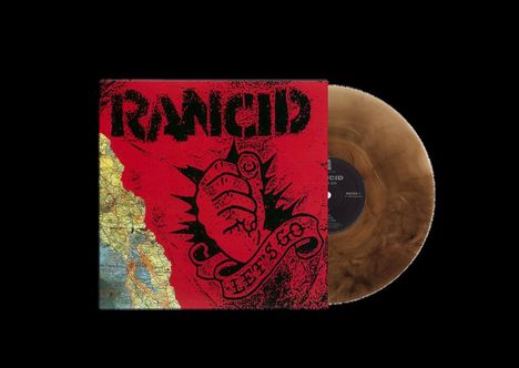 Rancid: Let's Go (Limited Edition) (Milky Clear/Black Galaxy Vinyl), LP