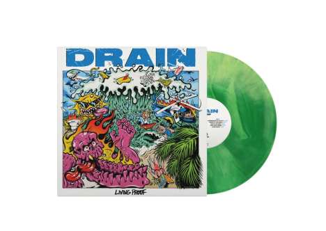 Drain: Living Proof (Limited Edition) (Green/Yellow Vinyl) (US Edit.), LP