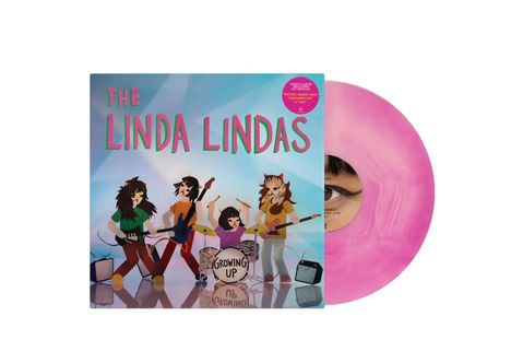 The Linda Lindas: Growing Up (Limited Edition) (Purple &amp; Milky Clear Galaxy Vinyl), LP