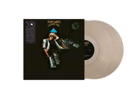 Tom Waits (geb. 1949): Closing Time (50th Anniversary) (Half Speed Master) (180g) (Limited Edition) (Clear Vinyl) (45 RPM), 2 LPs