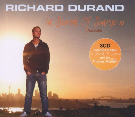 Richard Durand: In Search Of Sunrise 10 (Australia), 3 CDs