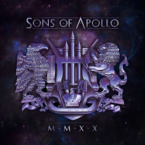 Sons Of Apollo: MMXX (180g) (Limited Edition) (Crystal Clear/Solid Red/Solid Blue Vinyl), 2 LPs