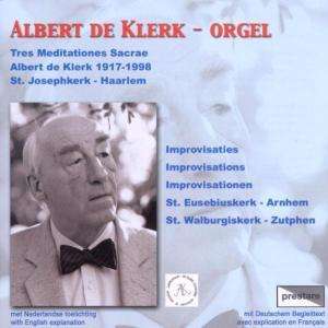 Albert de Klerk improvisiert, CD