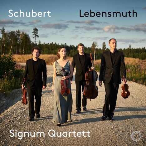 Franz Schubert (1797-1828): Streichquartette Nr.1 &amp; 15, CD