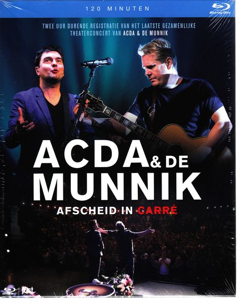 Acda &amp; De Munnik: Afscheid In Carre, Blu-ray Disc