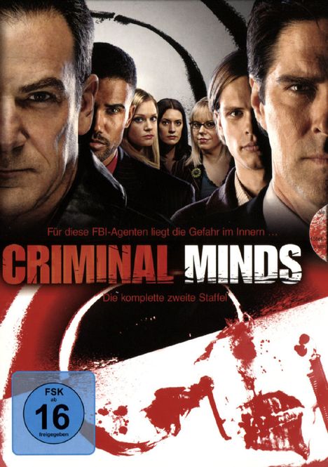Criminal Minds Staffel 2, 6 DVDs