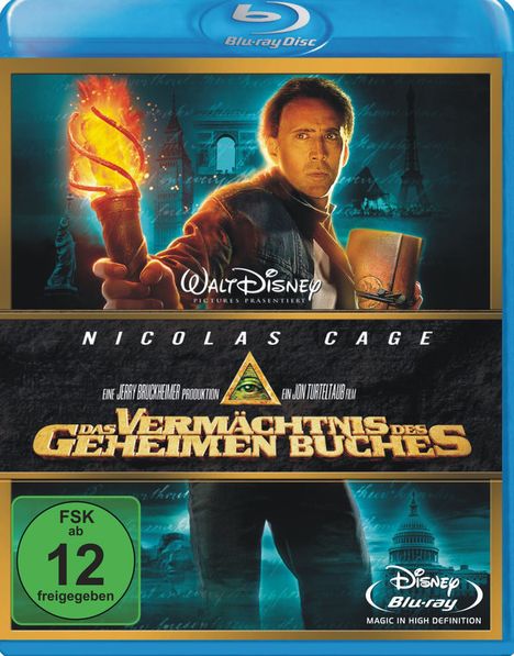 Das Vermächtnis des geheimen Buches (Blu-ray), Blu-ray Disc