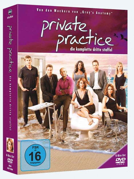 Private Practice Season 3, 6 DVDs