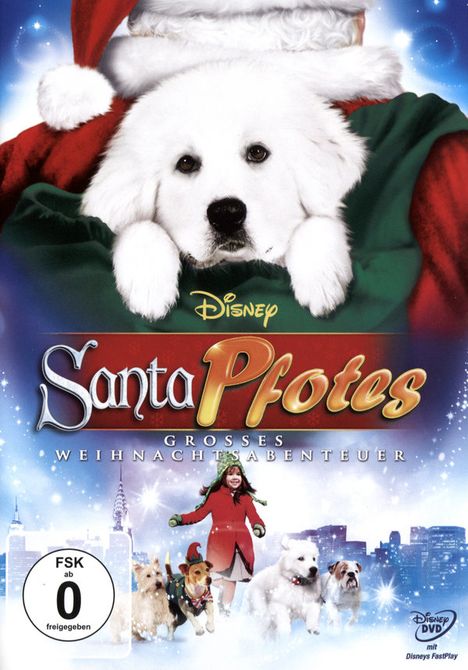 Santa Pfotes großes Weihnachtsabenteuer, DVD