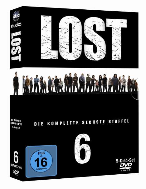 Lost Staffel 6 (finale Staffel), 5 DVDs