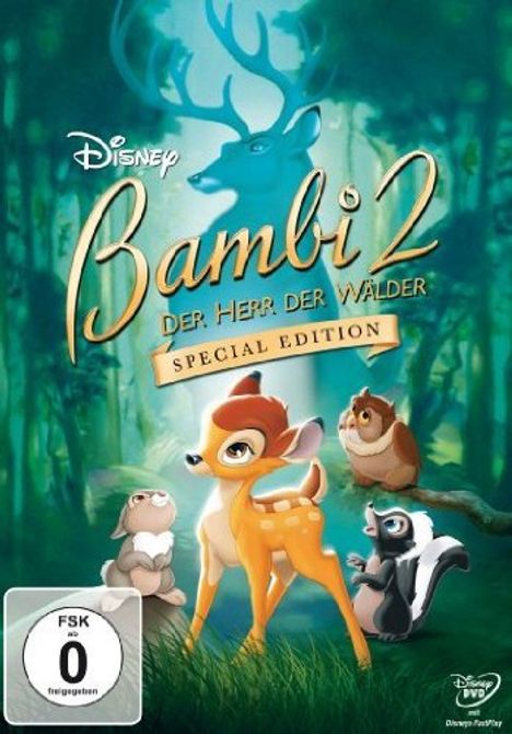 Bambi 2 - Der Herr der Wälder, DVD