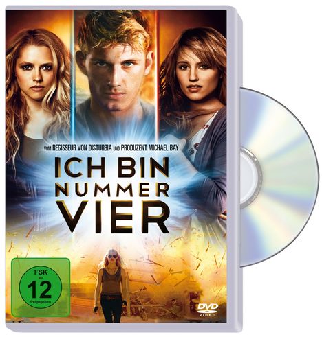 Ich bin Nummer Vier, DVD