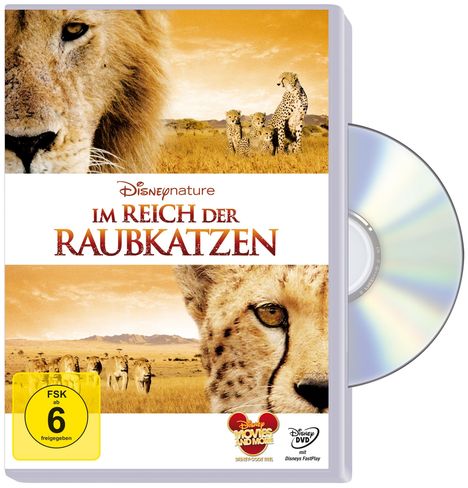Im Reich der Raubkatzen, DVD