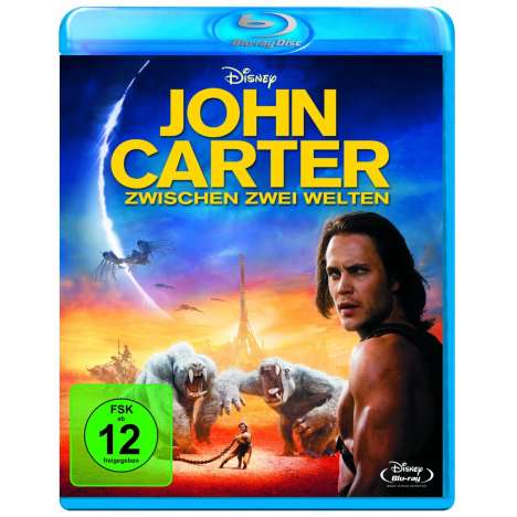 John Carter - Zwischen den Welten (Blu-ray), Blu-ray Disc
