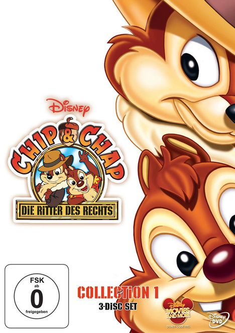Chip und Chap: Die Ritter des Rechts Collection Box 1, 3 DVDs