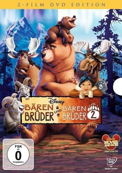 Bärenbrüder 1 &amp; 2, 2 DVDs