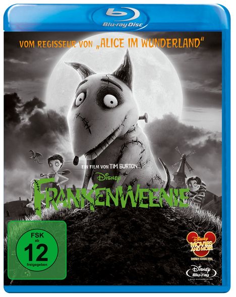 Frankenweenie (Blu-ray), Blu-ray Disc