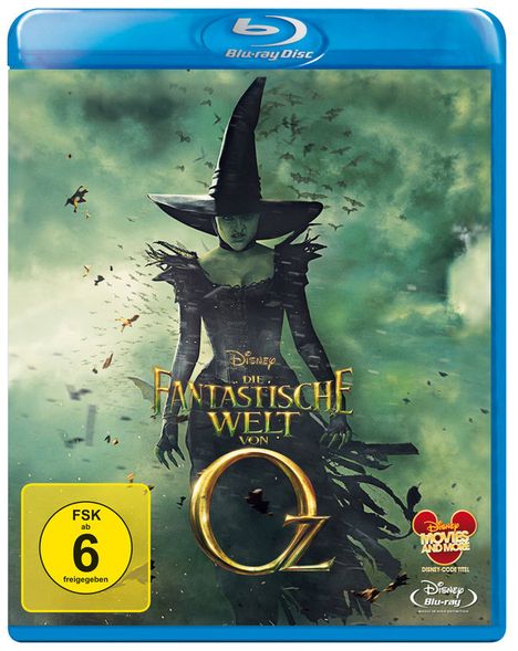 Die fantastische Welt von Oz (Blu-ray), Blu-ray Disc