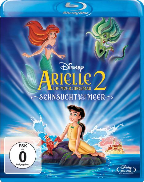 Arielle die Meerjungfrau 2: Sehnsucht nach dem Meer (Blu-ray), Blu-ray Disc