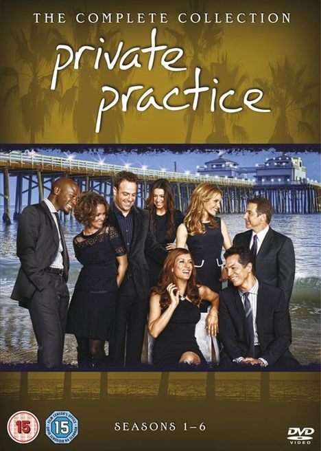 Private Practice Season 1-6: The Complete Collection (UK Import mit deutschen Untertiteln), 30 DVDs