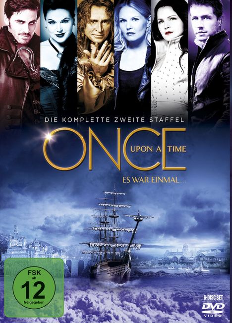 Once Upon a Time Season 2, 6 DVDs