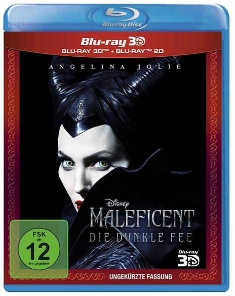 Maleficent - Die dunkle Fee (3D &amp; 2D Blu-ray), 2 Blu-ray Discs