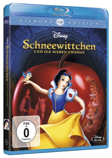 Schneewittchen und die sieben Zwerge (Diamond Edition) (Blu-ray), 2 Blu-ray Discs